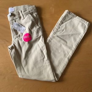 Children’s Place Girls 6x-7 Khaki Uniform pants